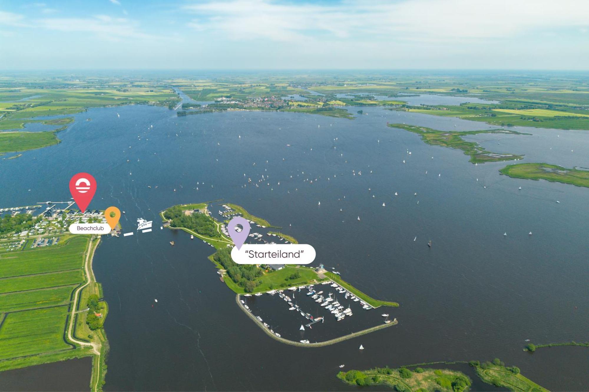 Welcome In - Houseboat 'Elysium' Met Eigen Aanlegsteiger Sneek - Offingawier Eksteriør bilde